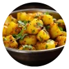 Maharani’s Aloo Hing Dhania 